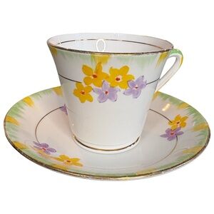 Vintage Phoenix China T.F. & S. Ltd Teacup & Saucer - Made in England